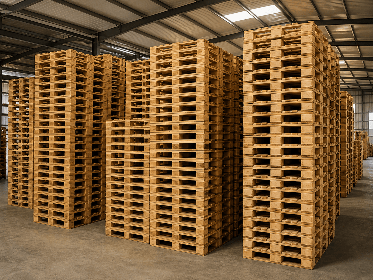 Kho pallet gỗ