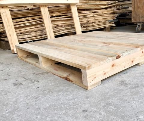 PALLET GỖ KHÍT MẶT LOẠI TỐT - ảnh 1