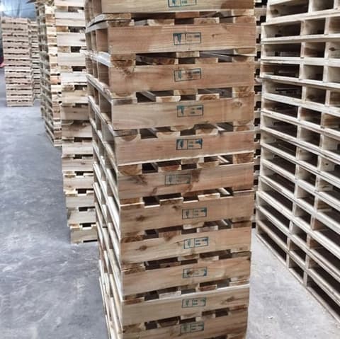 Pallet gỗ tràm thiết kế theo yêu cầu - ảnh 1