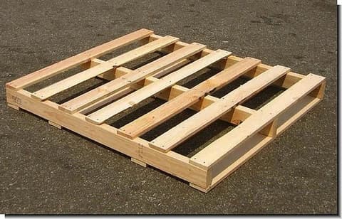 PALLET GỖ THÔNG 1000 X 1200 X 150MM - ảnh 1