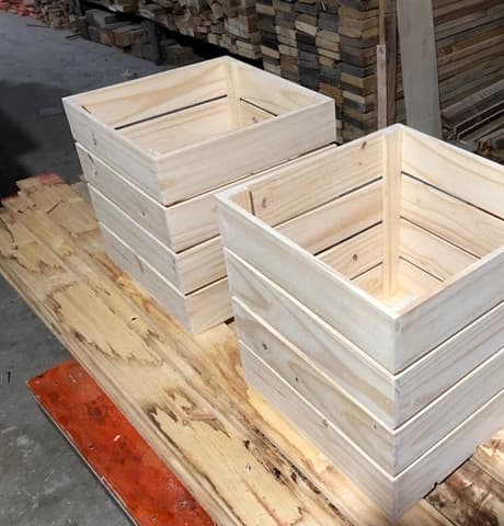 THÙNG GỖ PALLET 40X40X40